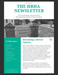 HRHA July/August 2021 Newsletter