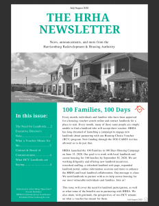 JulyAugust 2020 Newsletter